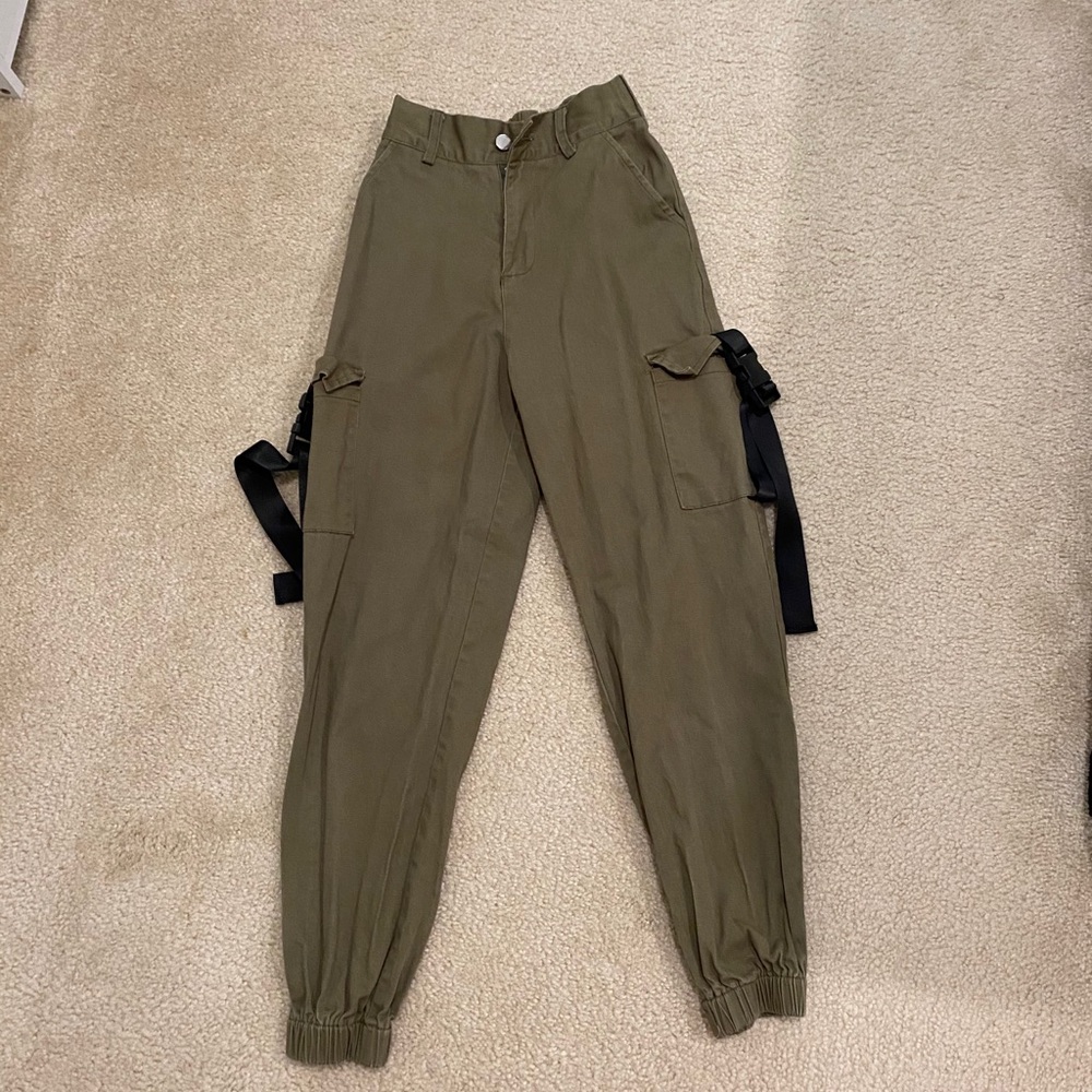 Green Cargo Pants